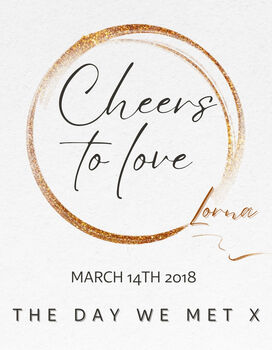 Personalised Valentine's Whisky Gift, 6 of 11