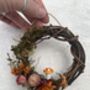 Mini Dried Flower Toadstool Cottagecore Wreath, thumbnail 4 of 6