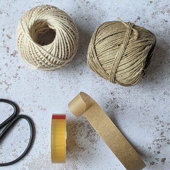 Eco Conscious Tape And Twine Set, 4 of 4