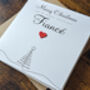 Personalised Handmade Christmas Card For Special Fiancé, thumbnail 4 of 4