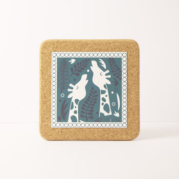 Cork Tile And Trivet | Wildlife Collection, 2 of 4