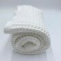 Mediterranean Waffle Towel Chalky White, thumbnail 9 of 12