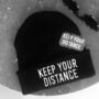 Keep Your Distance Beanie Hat, thumbnail 3 of 6