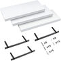 Pack Of Three Sturdy Floating Shelves For Office Home, thumbnail 6 of 8