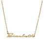 Personalised 9ct Gold Name Necklace, thumbnail 7 of 9