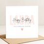 Personalised Birthday Card For Special Sister, thumbnail 2 of 6
