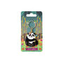 Panda 'Stay Wild' Enamel Keychain Keyring, thumbnail 3 of 3
