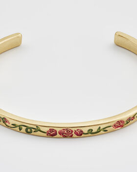 English Rose Gold Bangle, 4 of 9