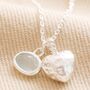 Heart And Moonstone Pendant Necklace, thumbnail 9 of 11