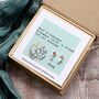 Personalised Birthstone Star Earring Gift Box, thumbnail 1 of 11