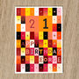 Personalised 21st Birthday Card Age And Name 2004, thumbnail 6 of 10