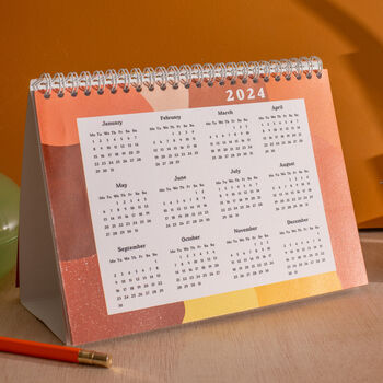 2024 Desk Calendar | Retro Vibes, 5 of 10