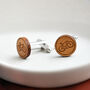 Engraved Cycling Bike Cufflinks, thumbnail 1 of 4