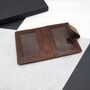 Personalised Rfid Leather Travel Card Holder Wallet, thumbnail 3 of 7