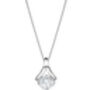 Christmas Bauble Gift Sterling Silver Cubic Zirconia Pendant Necklace, thumbnail 2 of 2