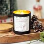 Christmas Candle Gift For A Special Couple, Christmas Eve Present For Him And Her, thumbnail 5 of 9