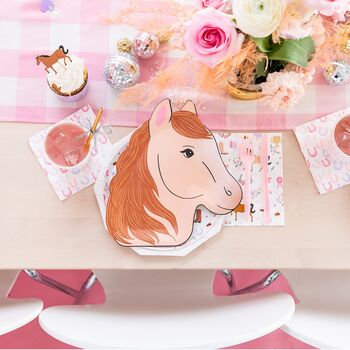 Pony Tales Large 'Horse' Plates Eight Pk, 3 of 3