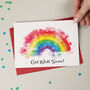 Rainbow Get Well Soon Card, thumbnail 3 of 3