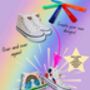 Exciting Doodle My Shoe Bundle: Shoes, Bag, Pens, Laces And Stencils, thumbnail 1 of 10