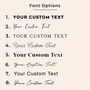 Personalised Quote Print, Your Custom Text, thumbnail 3 of 6