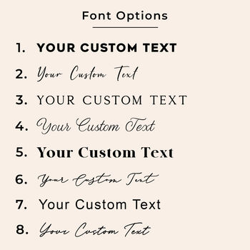 Personalised Quote Print, Your Custom Text, 3 of 6