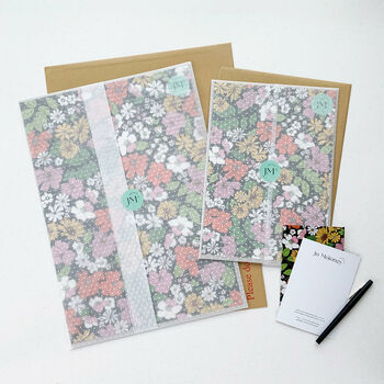 Retro Florals Giclee Wall Print, 6 of 7