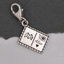 Postcard Personalised Silver Charm, thumbnail 6 of 12