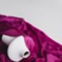 100% Mulberry Silk Scarf, Magenta, Fuchsia, thumbnail 1 of 6