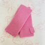 Eco Friendly Pink Wrist Warmers, thumbnail 2 of 4