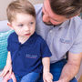 Personalised Embroidered Est Family Polo Shirt Set, thumbnail 1 of 6