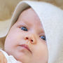 Pure Cashmere Personalised Hooded Baby Blanket, thumbnail 2 of 9