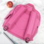 Personalised Back To School Patterned Rucksack, thumbnail 4 of 8