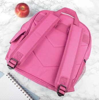 Personalised Back To School Patterned Rucksack, 4 of 8