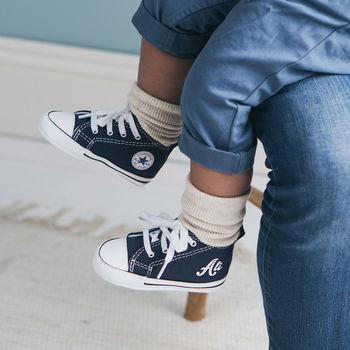 Baby Converse Sneakers Personalised, 2 of 8