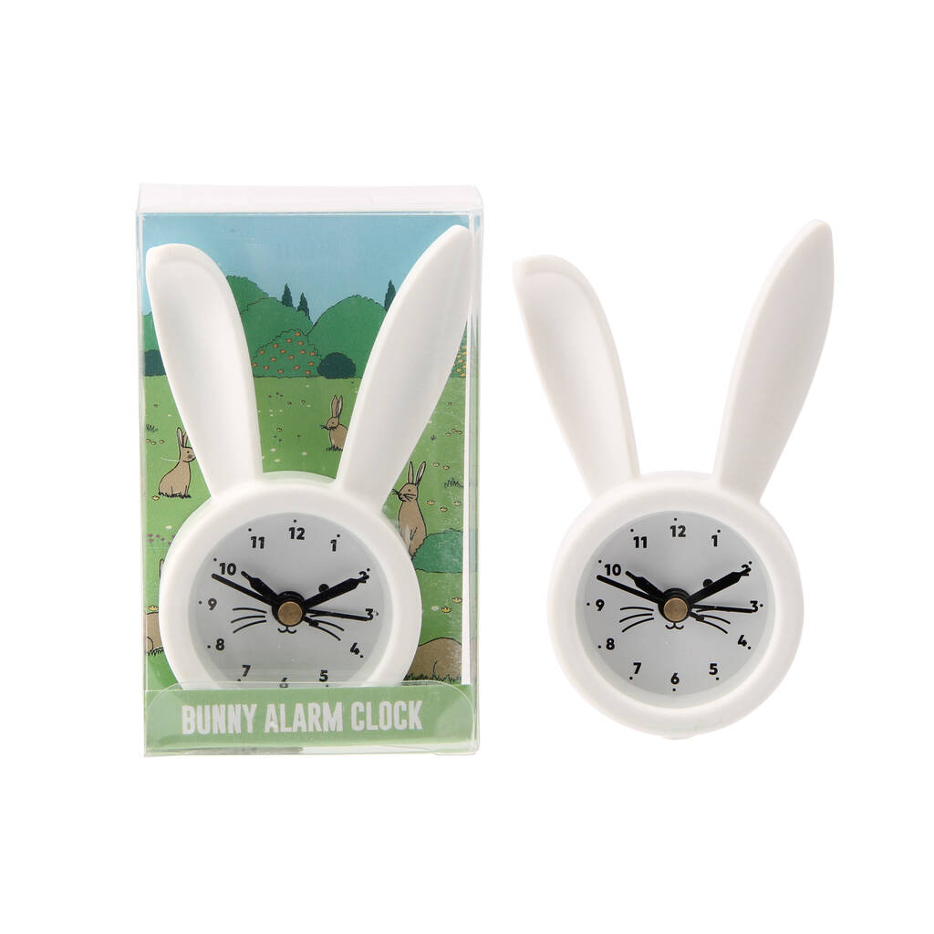 Mini Bunny Alarm Clock In Gift Box, 1 of 2
