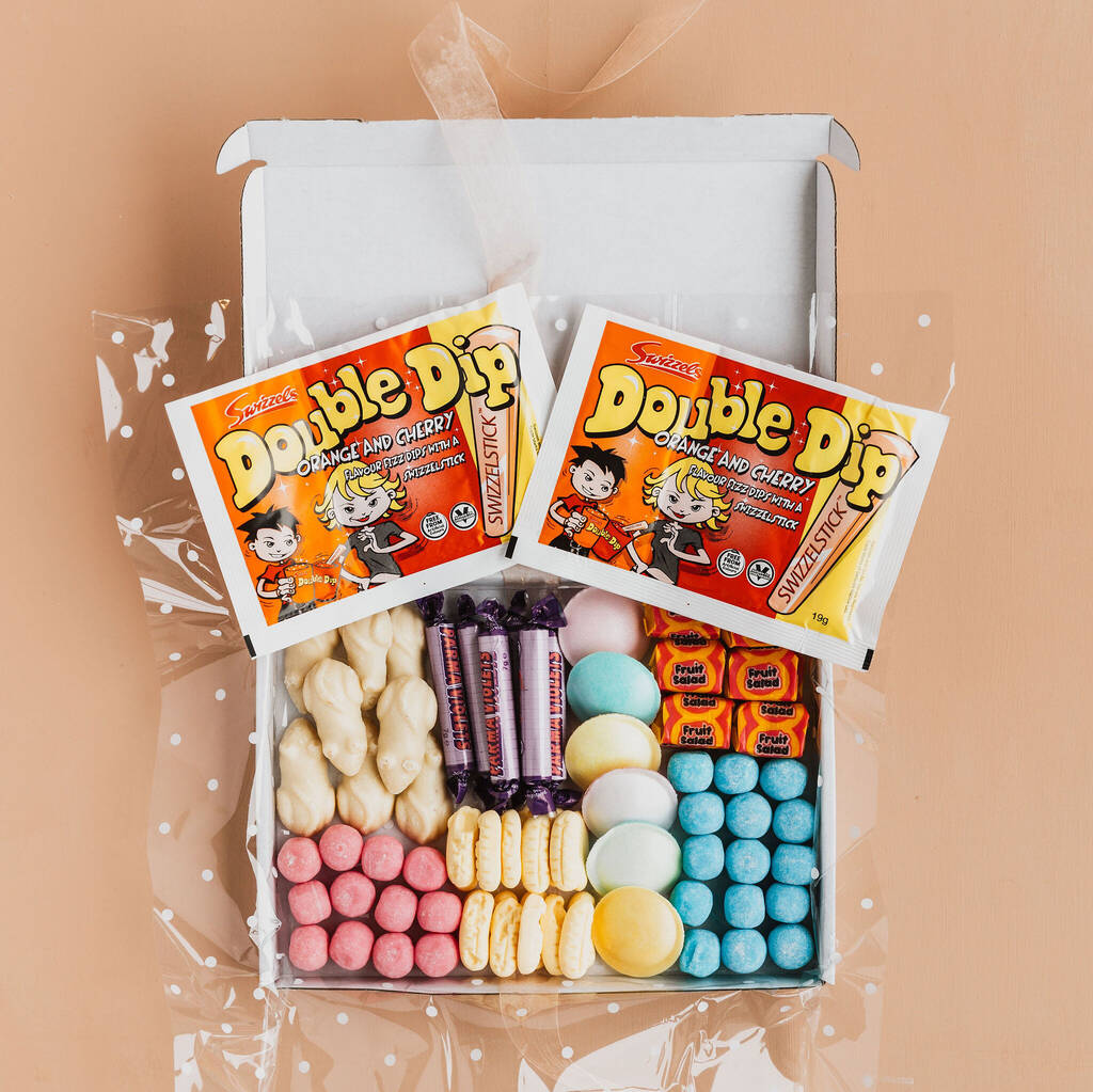 'The Retro One' Letterbox Sweets Gift, 1 of 3
