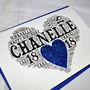 Personalised 18th Birthday Sparkle Card, thumbnail 8 of 12