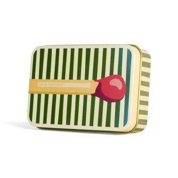 Match Tin Storage Box Candle Orange Home Accessory Matches | Matchus Longus, 4 of 8