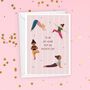 Yoga Mum Mother's Day Card, thumbnail 3 of 4