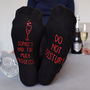 Do Not Disturb Too Much Prosecco Socks, thumbnail 1 of 2
