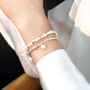 Isabel Ivory Silver Pearl Jewel Ball Gift Bracelet, thumbnail 1 of 5