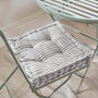 Pyrenees Grey Stripe Box Cushions, thumbnail 1 of 6