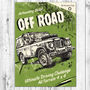 Off Road Greetings Card, thumbnail 1 of 2