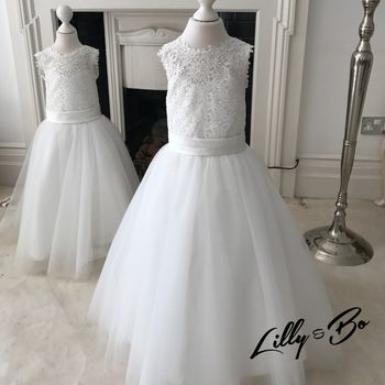 Serena Flower Girl Dress ~ Lilly + Bo Collection, 5 of 8