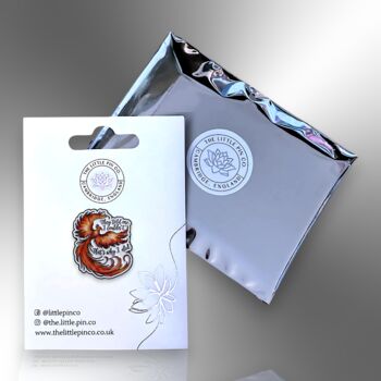 They Told Me I Couldn't That's Why I Did Phoenix Enamel Pin, Supportive Friendship Gift, 4 of 8