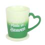 Matcha Made In Heaven Mug With Coaster Lid, thumbnail 2 of 2