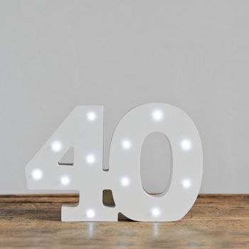 Milestone Ages LED Light Up Numbers, 5 of 6