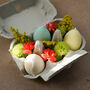 Handmade Soy Wax Easter Egg Candle Box Set Of Six, thumbnail 8 of 8
