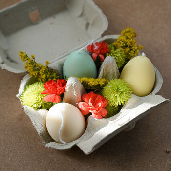 Handmade Soy Wax Easter Egg Candle Box Set Of Six, 8 of 8