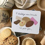 Sweet Sentiment Biscuit Tin For Dads, thumbnail 1 of 3
